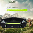 Cinto de corrida de hidratação com garrafa de água pochete de corrida para celular e suporte de carteira bolsa de corrid